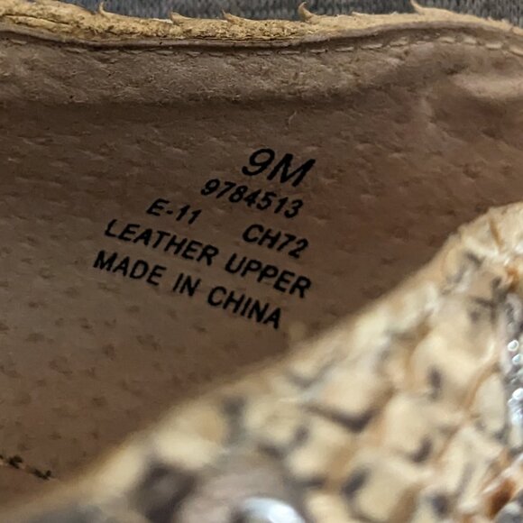Sperry Reptile Platform Heels - Picture 4 of 7